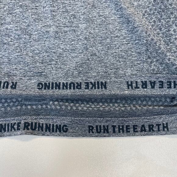 Nike Women's Dri-Fit Quarter Zip Pullover Blue Running Top Size Medium - Picture 8 of 11